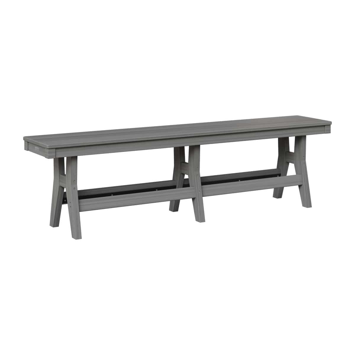 Berlin Gardens Outdoor Poly Backless Dining Bench