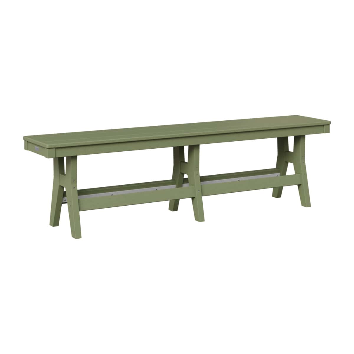 Berlin Gardens Outdoor Poly Backless Dining Bench