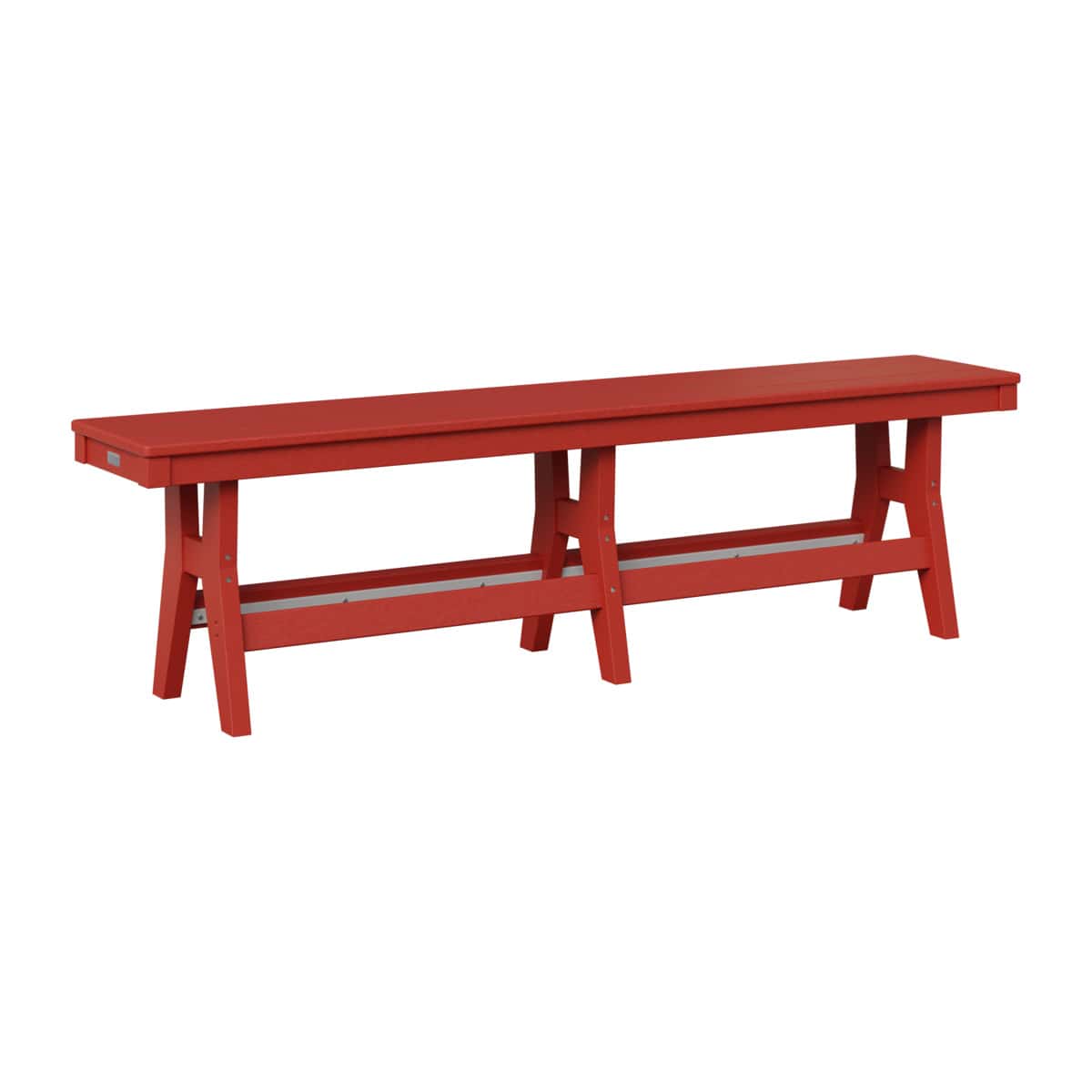 Berlin Gardens Outdoor Poly Backless Dining Bench