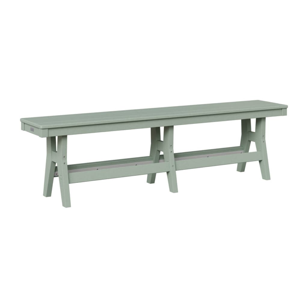 Berlin Gardens Outdoor Poly Backless Dining Bench