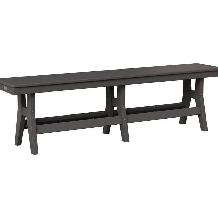 Berlin Gardens Outdoor Poly Backless Dining Bench