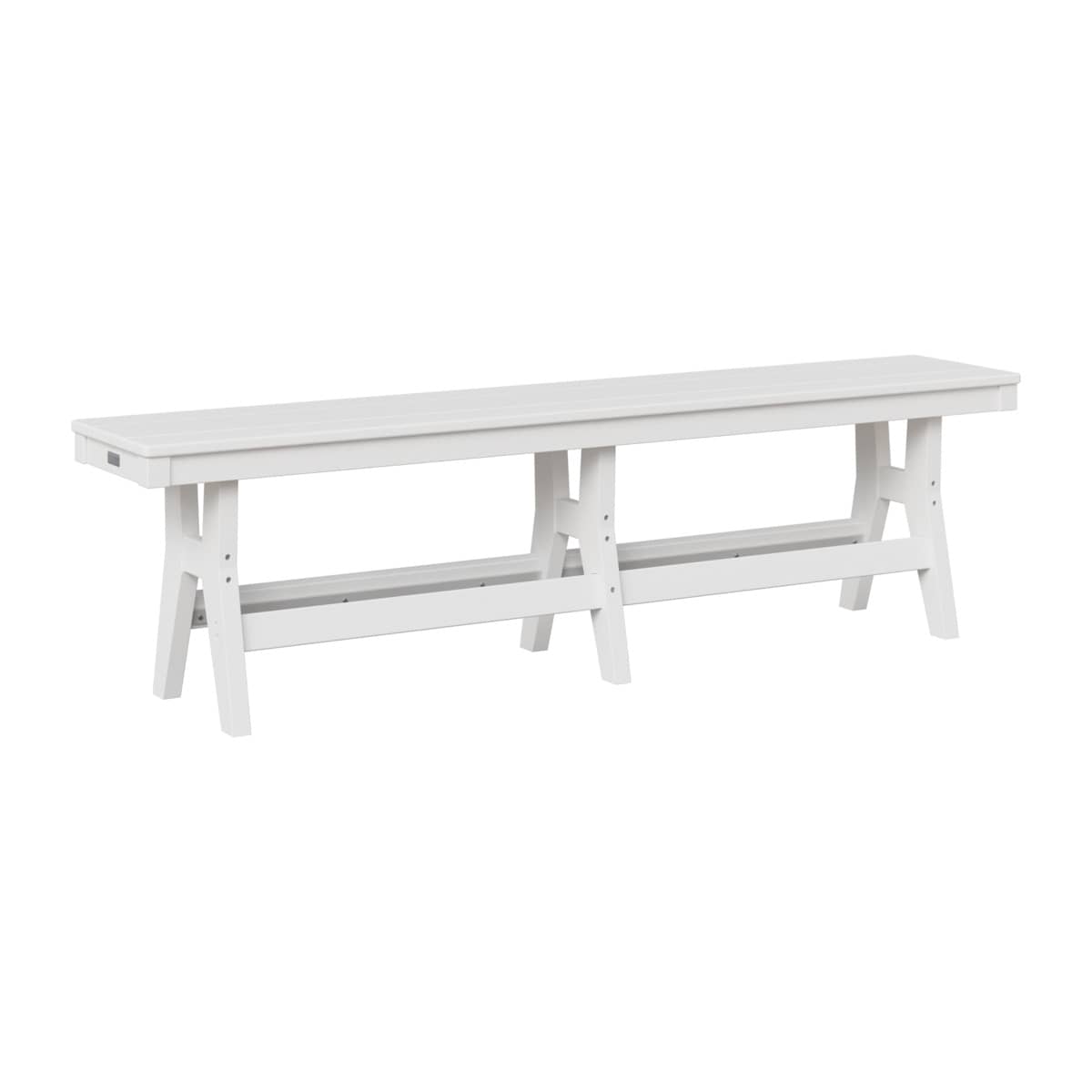 Berlin Gardens Outdoor Poly Backless Dining Bench