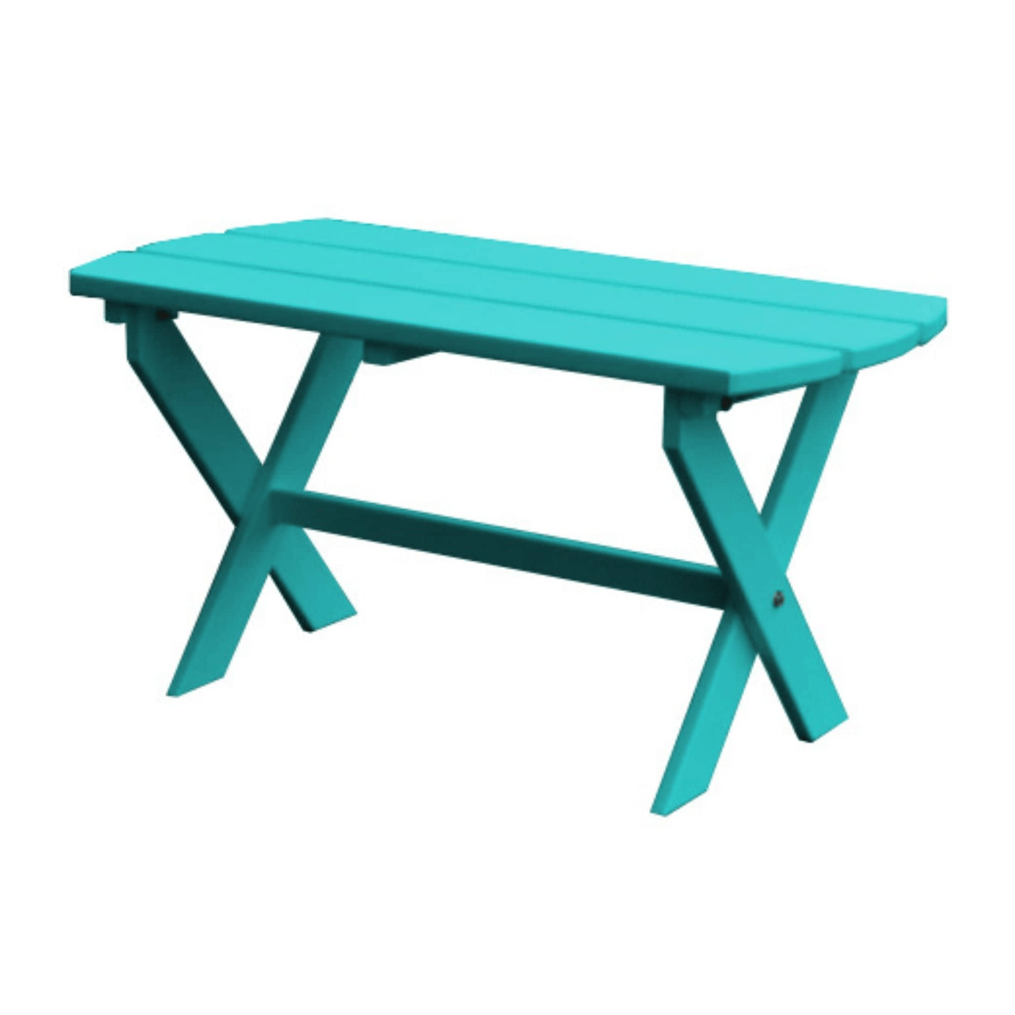 Keystone Amish Co. Poly Folding Oval Coffee Table