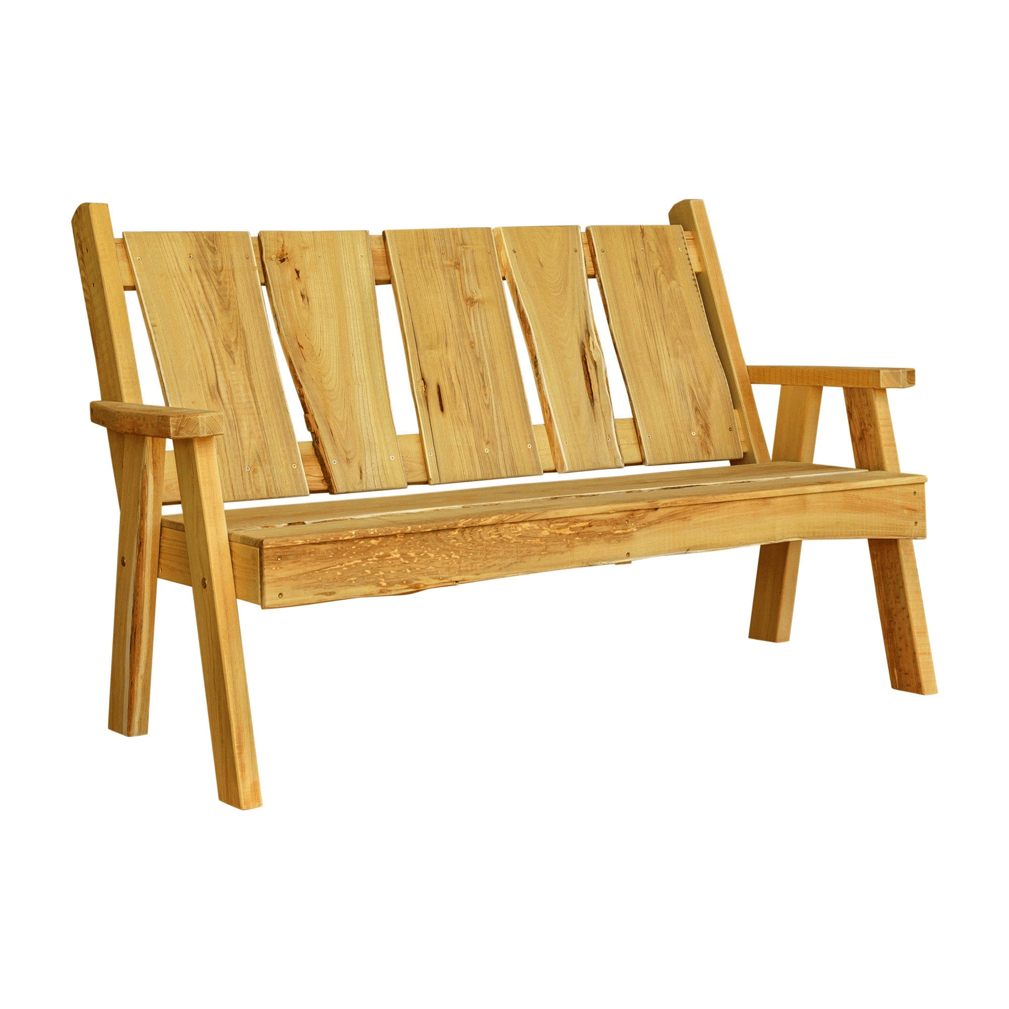 Keystone Amish Co. Palmer Live Edge Garden Bench