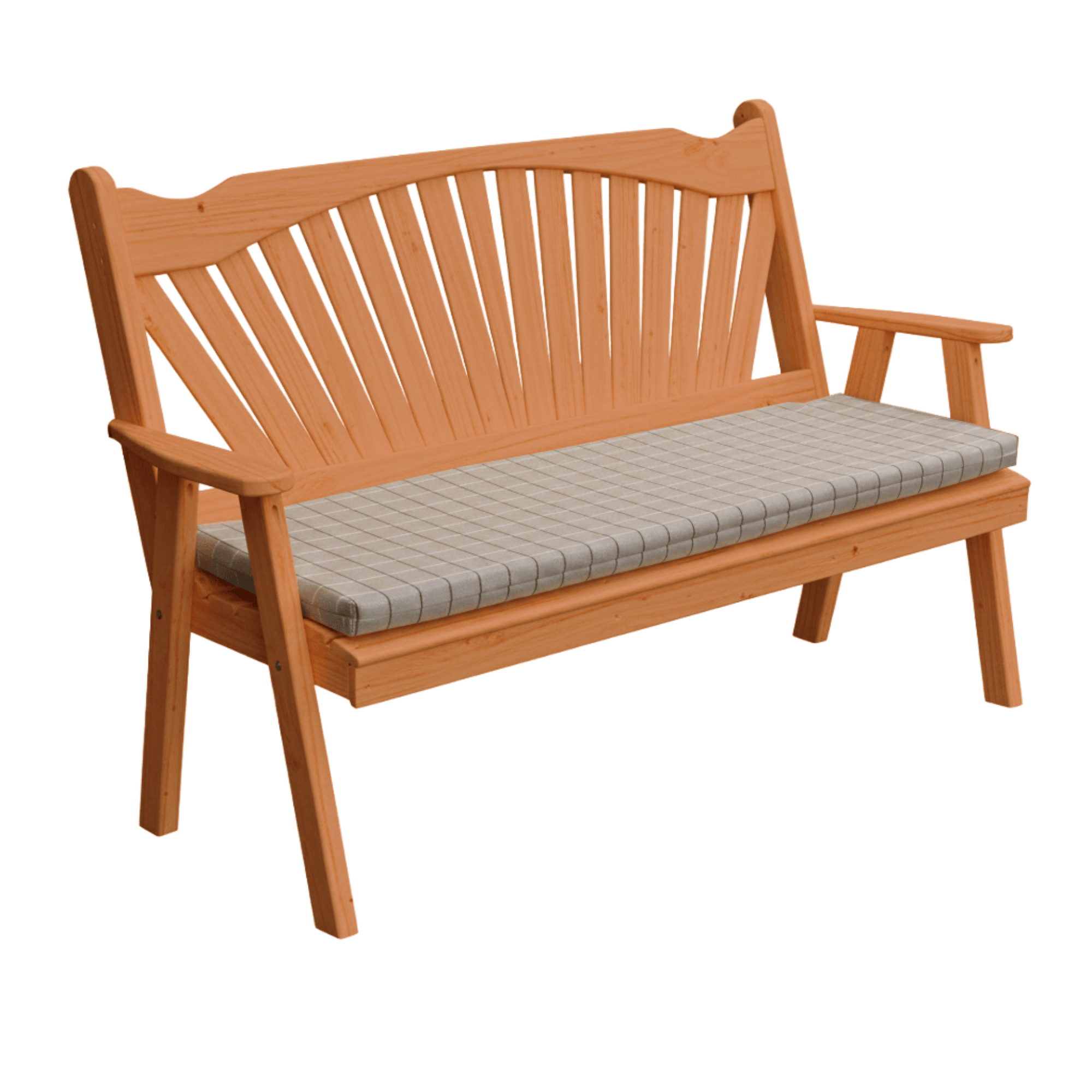 Keystone Amish Co. Sunburst Wooden Garden Bench