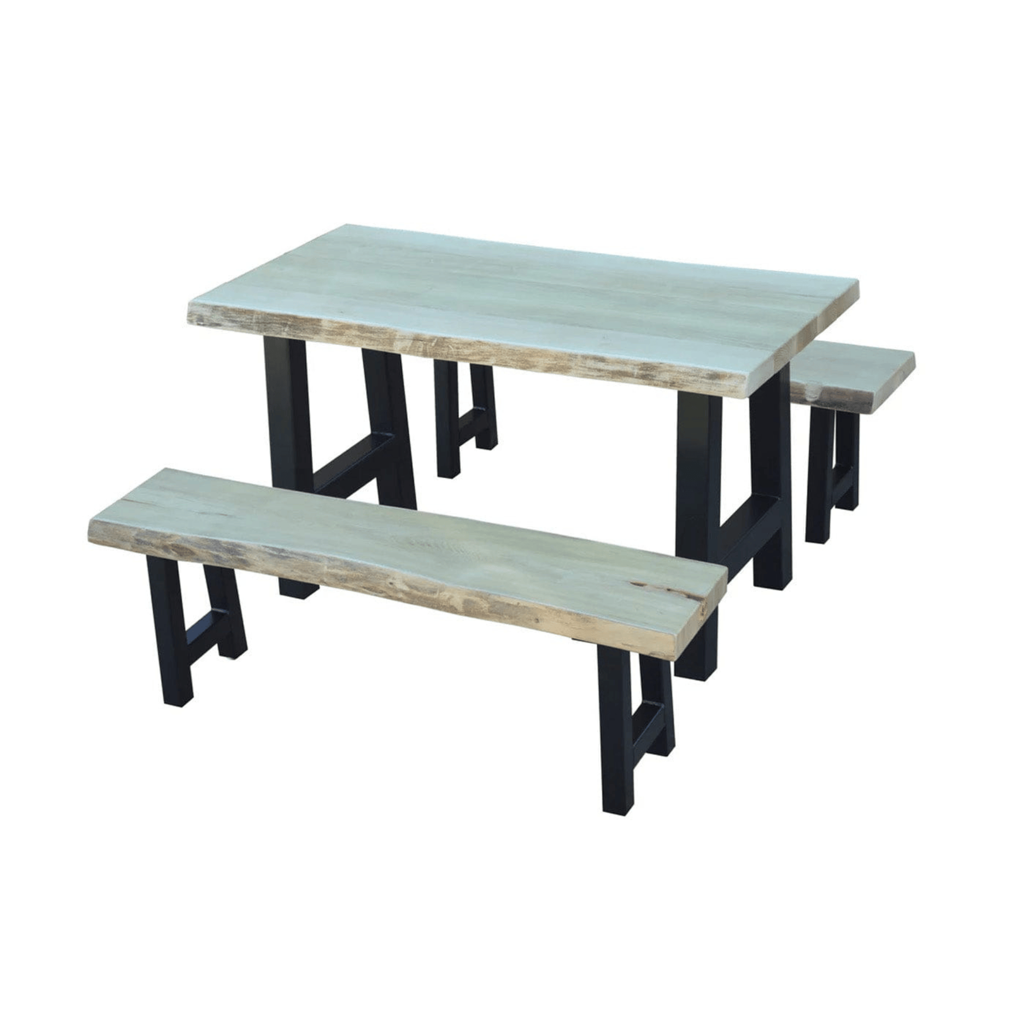 Keystone Amish Co. Elsmere Table and Bench Dining Set