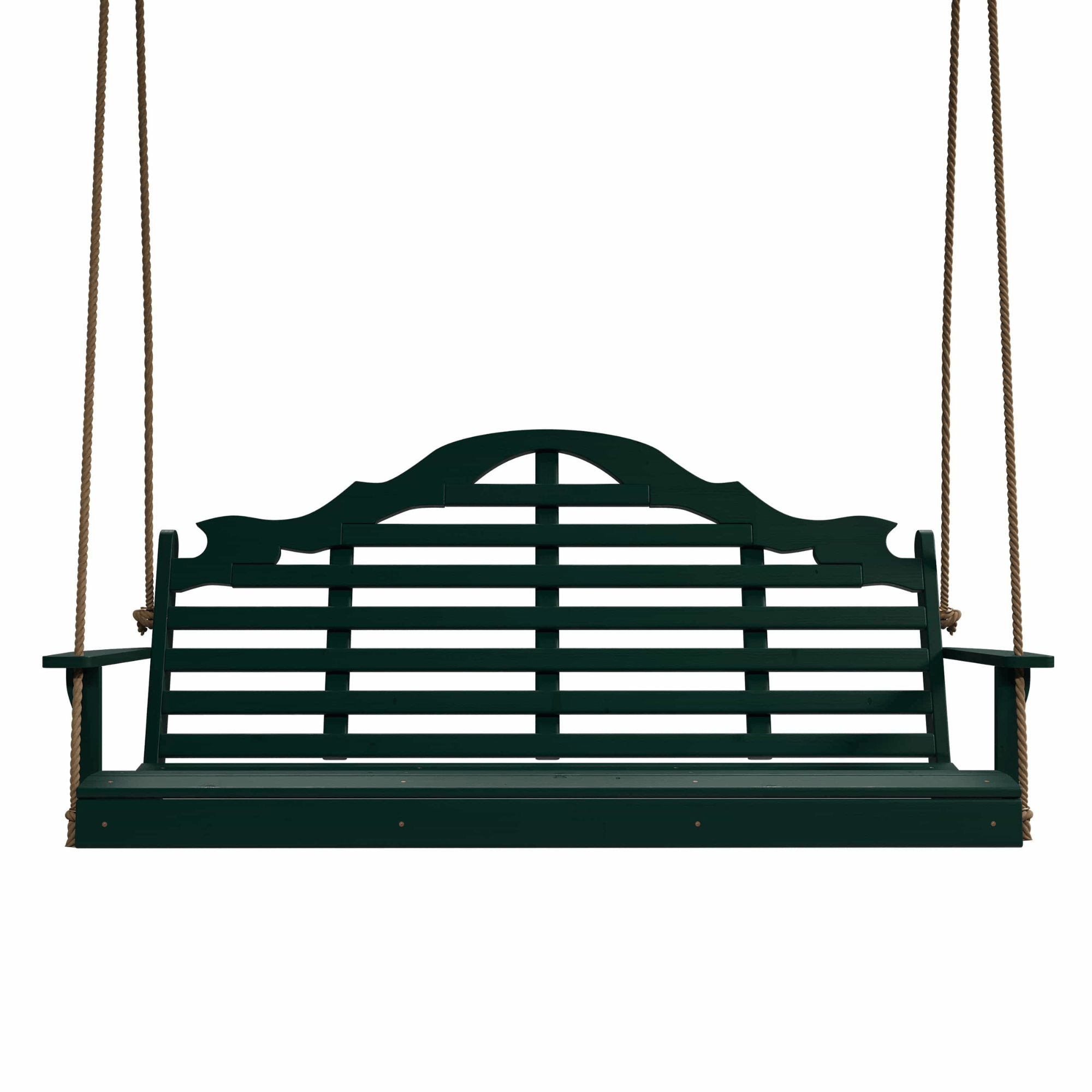 Keystone Amish Co. 6 Foot Milan Porch Swing, Dark Green
