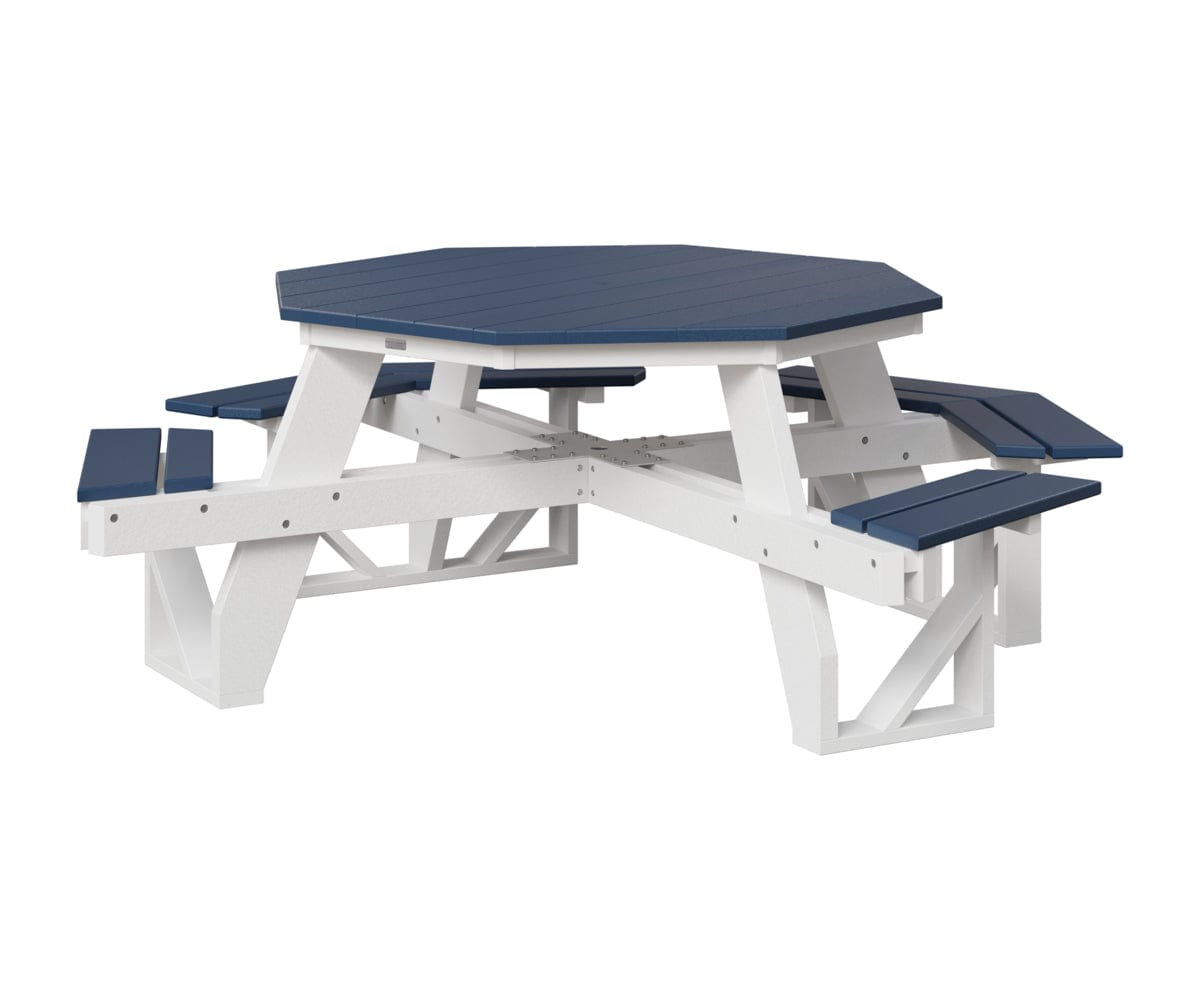 Berlin Gardens Ada Outdoor Poly Lumber Octagon Picnic Table