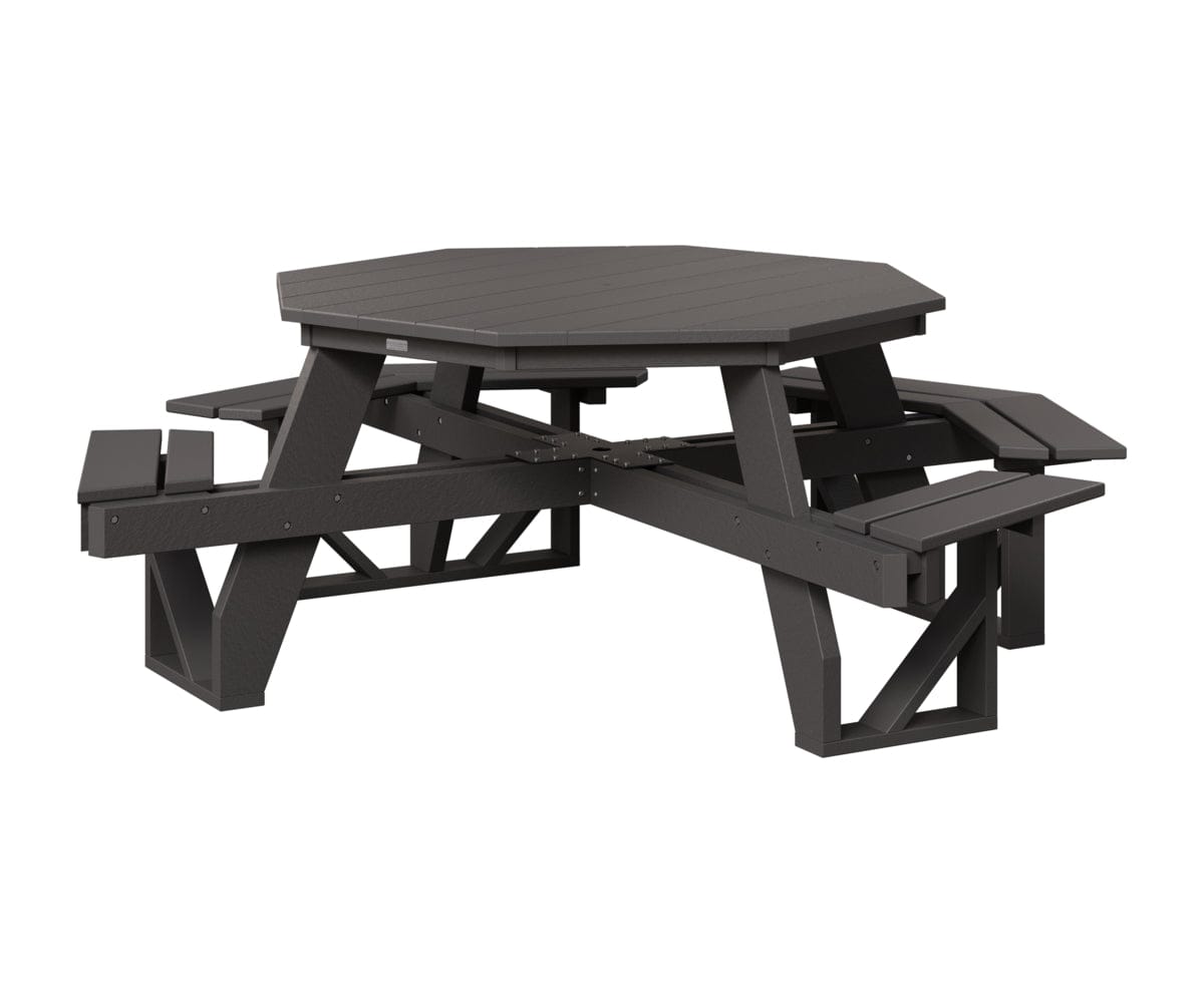 Berlin Gardens Ada Outdoor Poly Lumber Octagon Picnic Table