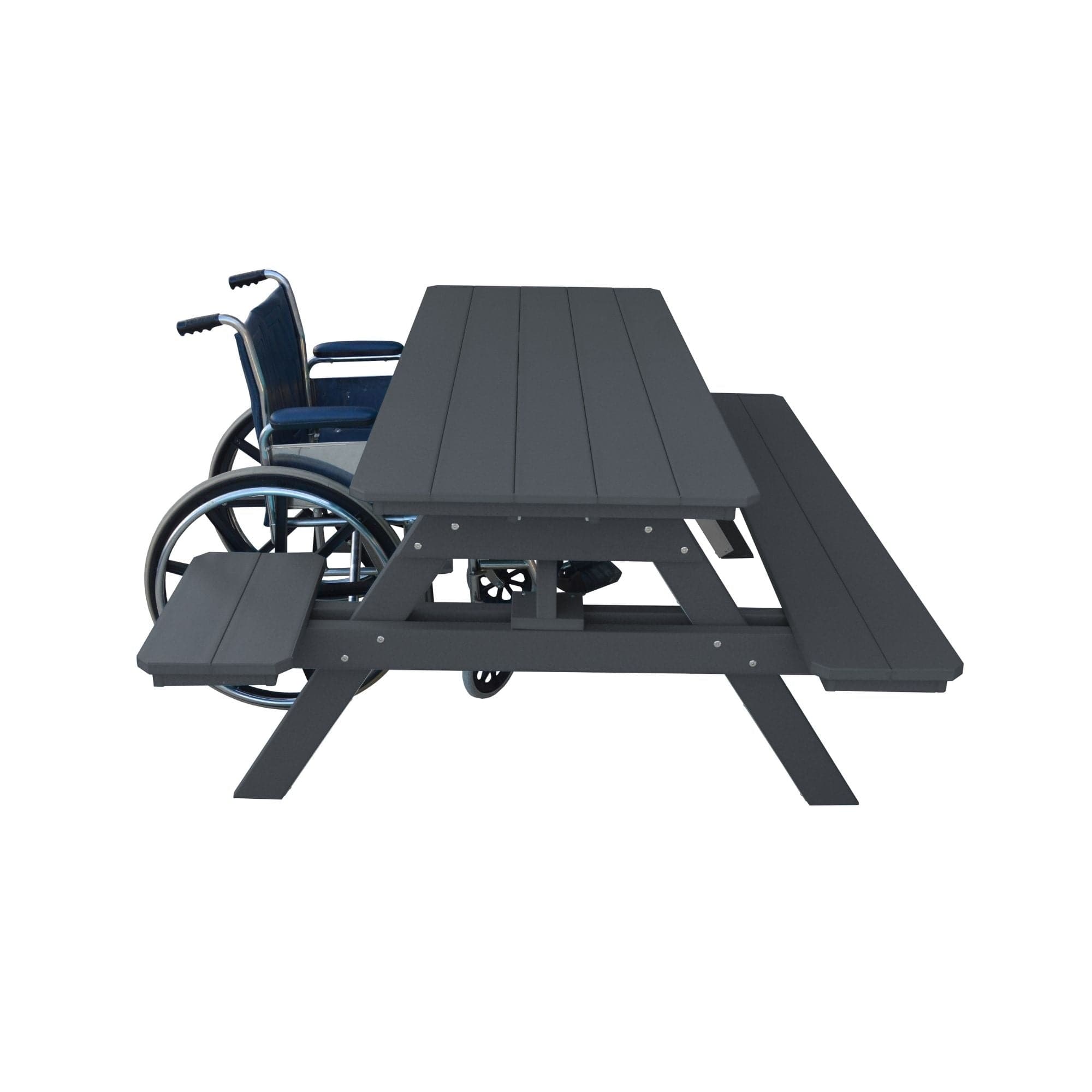 Keystone Amish Co. Poly Composite ADA Compliant Picnic Table Keystone Amish Co. Poly Composite ADA Compliant Picnic Table