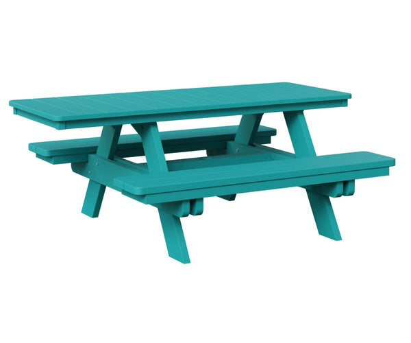 Berlin Gardens ADA Rectangular Poly Lumber Picnic Table