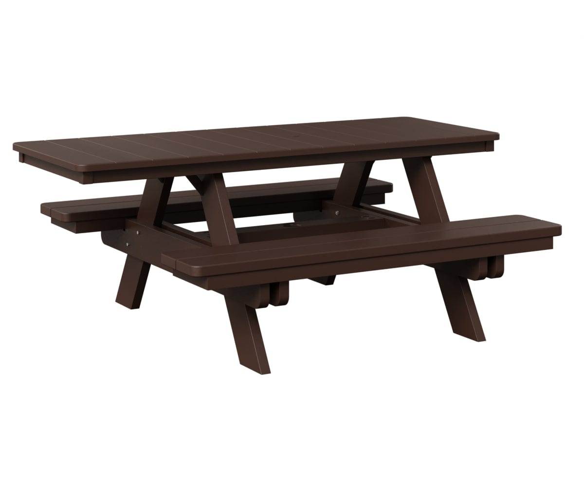 Berlin Gardens ADA Rectangular Poly Lumber Picnic Table