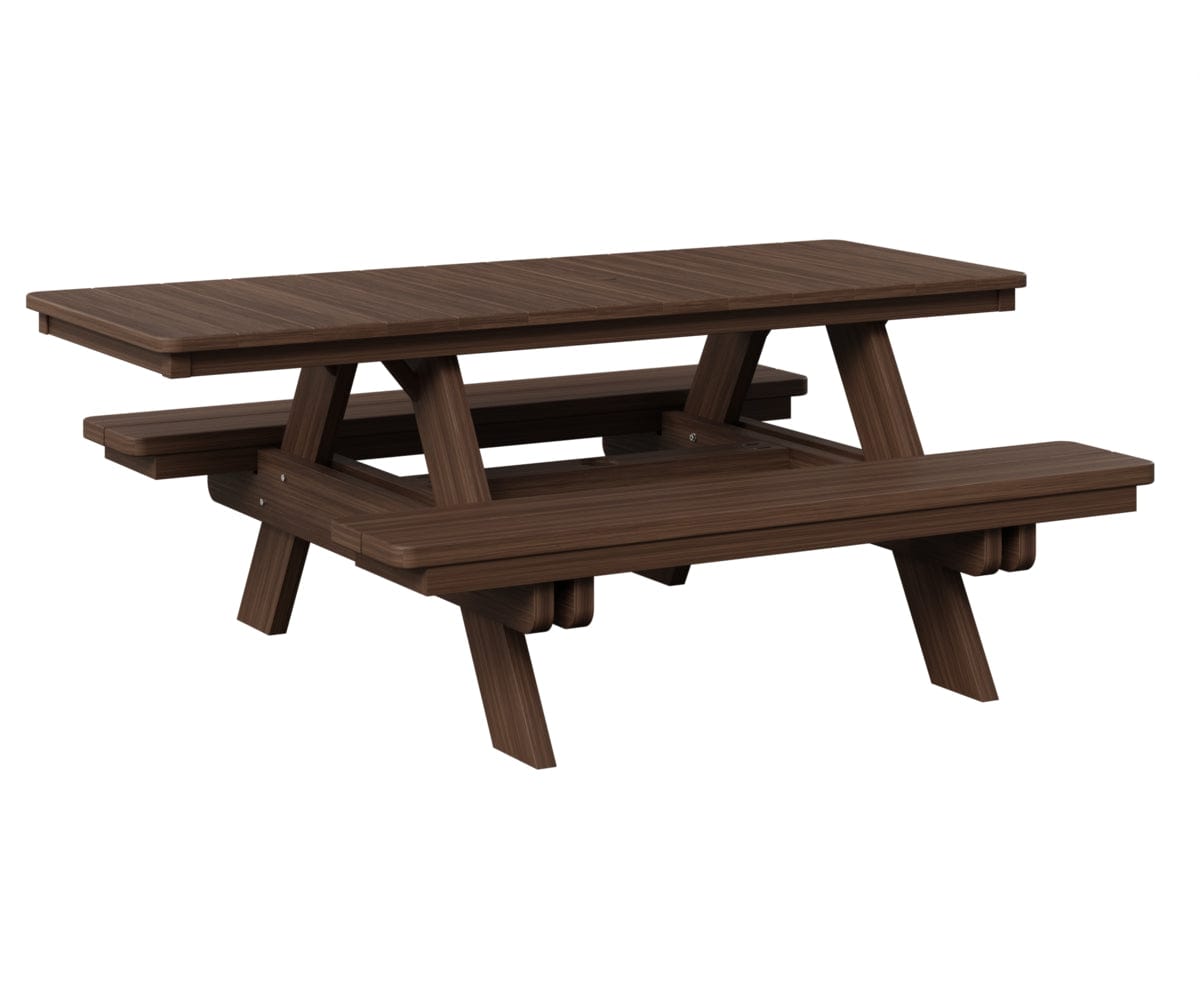 Berlin Gardens ADA Rectangular Poly Lumber Picnic Table