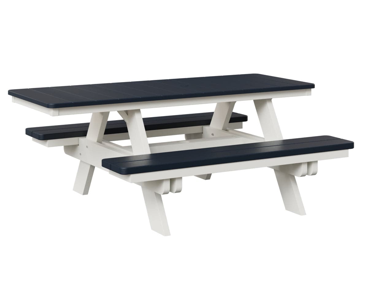 Berlin Gardens ADA Rectangular Poly Lumber Picnic Table