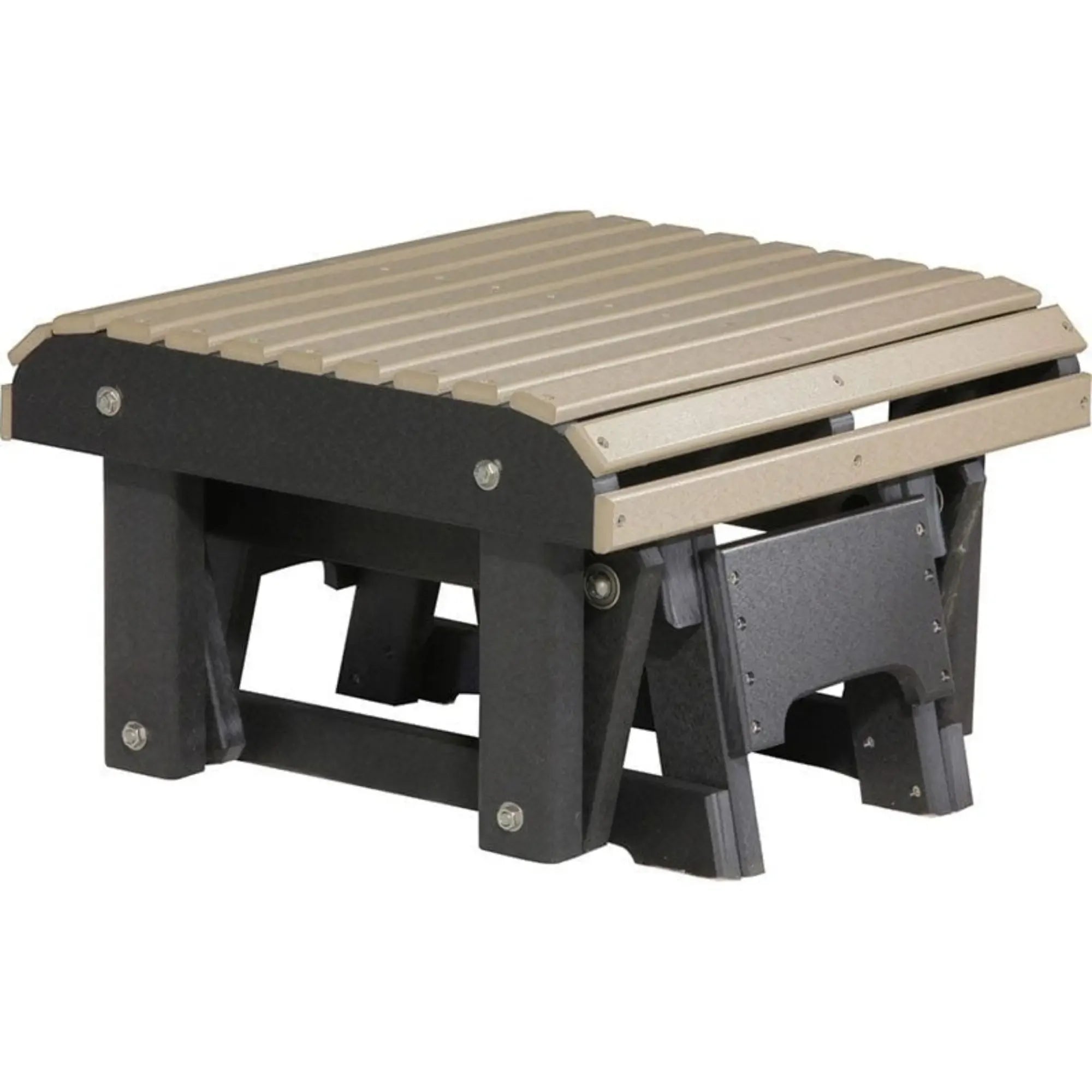 LuxCraft Adirondack Poly Composite Glider Chair