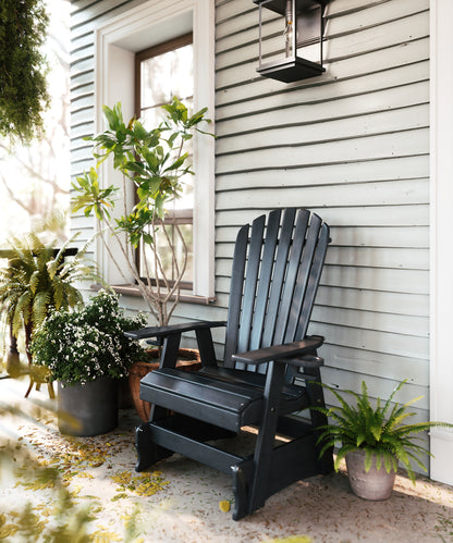 Keystone Amish Co. Adirondack Poly Composite Glider Chair