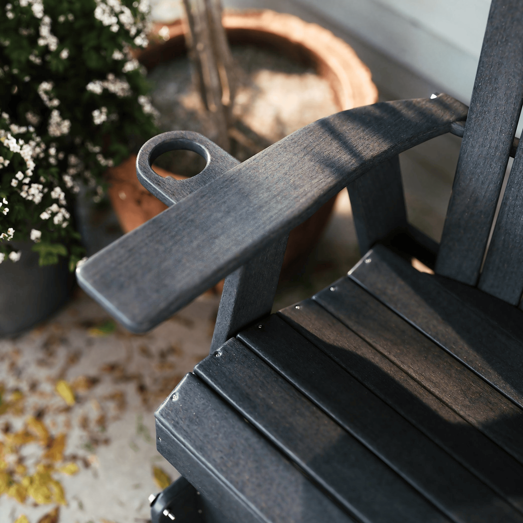 Keystone Amish Co. Adirondack Poly Composite Glider Chair