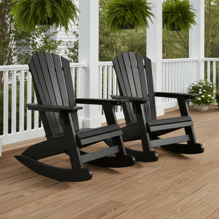 SoPoly St. Simons Poly Adirondack Rocker