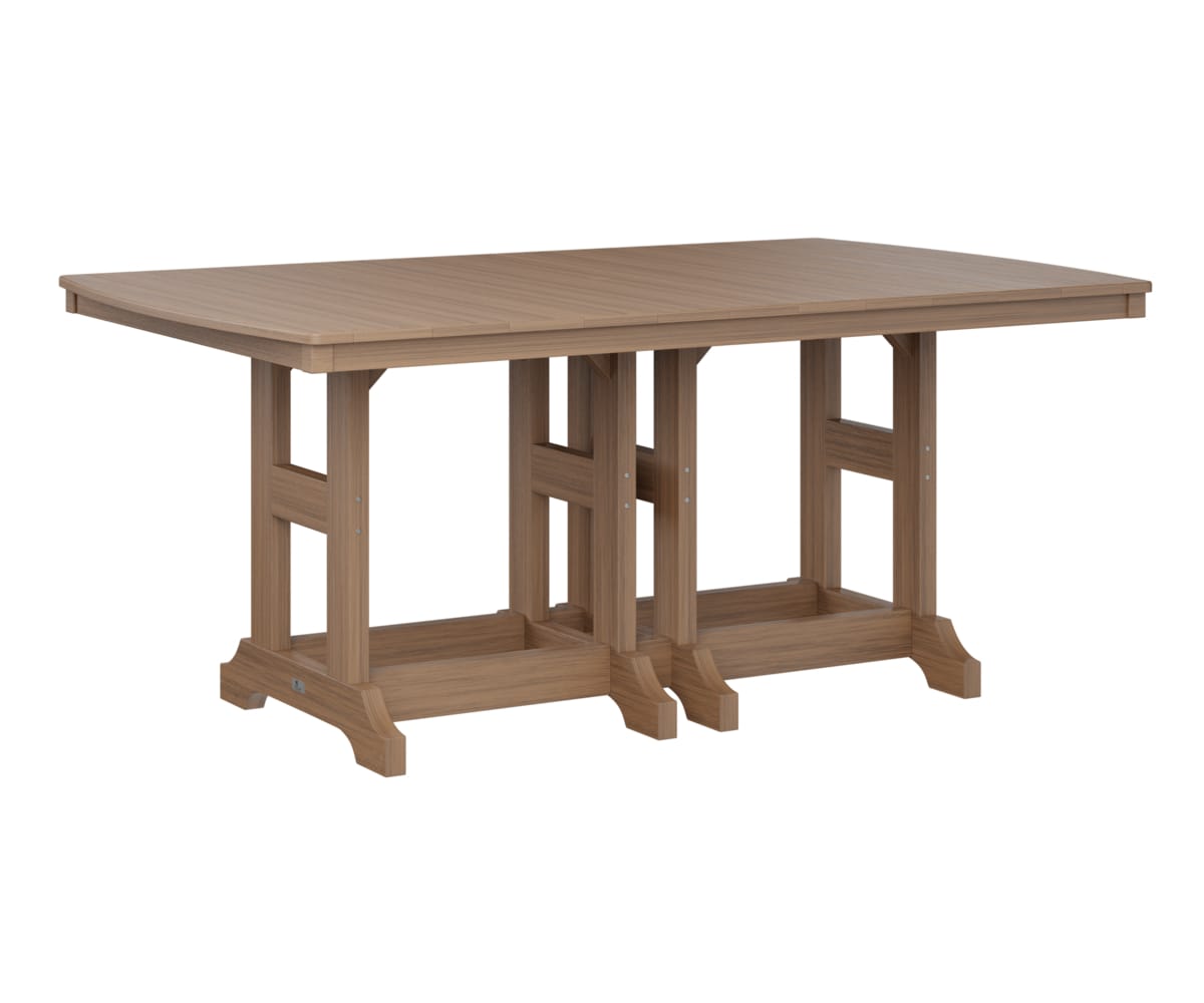 Berlin Gardens Classic Rectangular Poly Table & Bench Dining Set