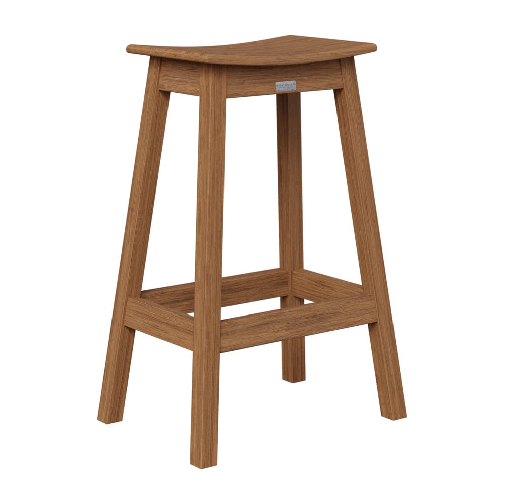 Berlin Gardens Saddle Poly Lumber Bar Stool