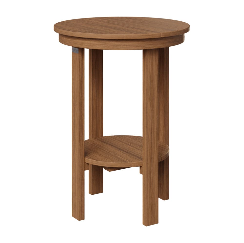 Berlin Gardens Poly Lumber Round End Counter Table