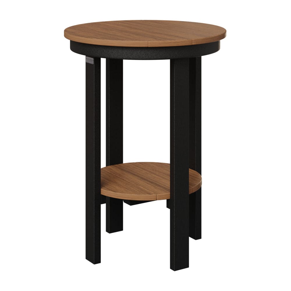Berlin Gardens Poly Lumber Round End Counter Table
