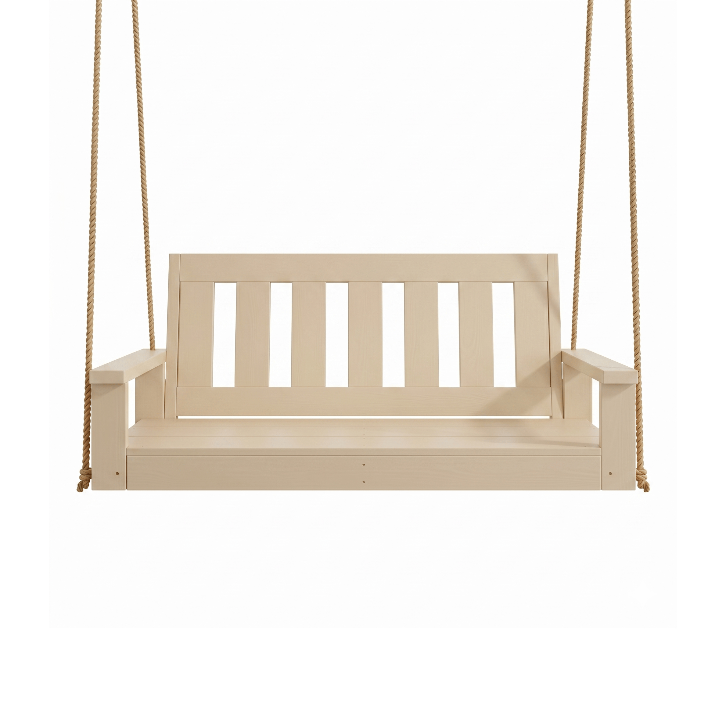 Porchgate Amish Heavy Duty 700 Lb 5-Foot Ardmore Porch Swing - Relaxed Khaki