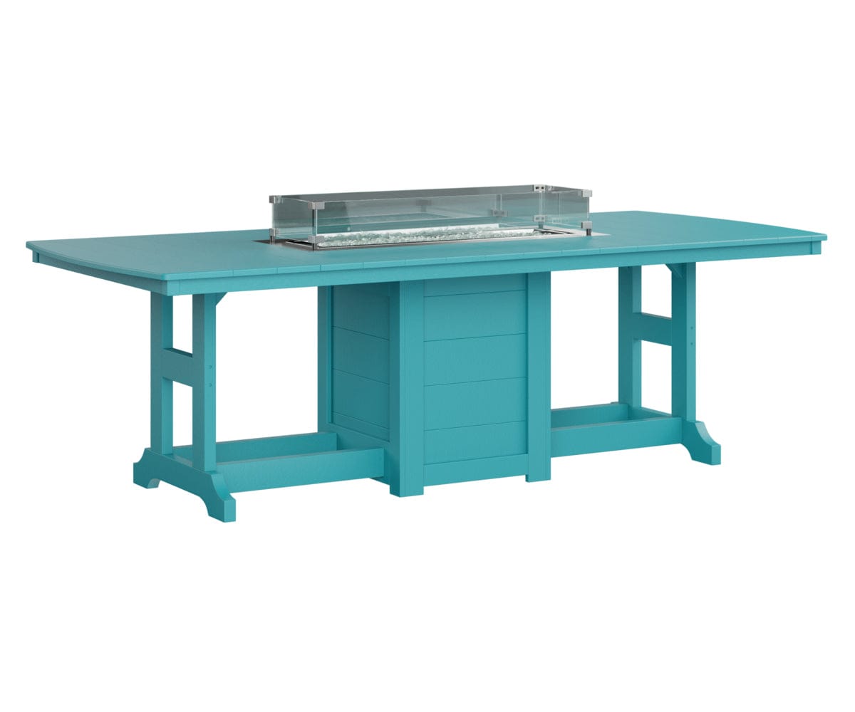 Berlin Gardens Garden Classic Fire Pit Poly Lumber Dining Table