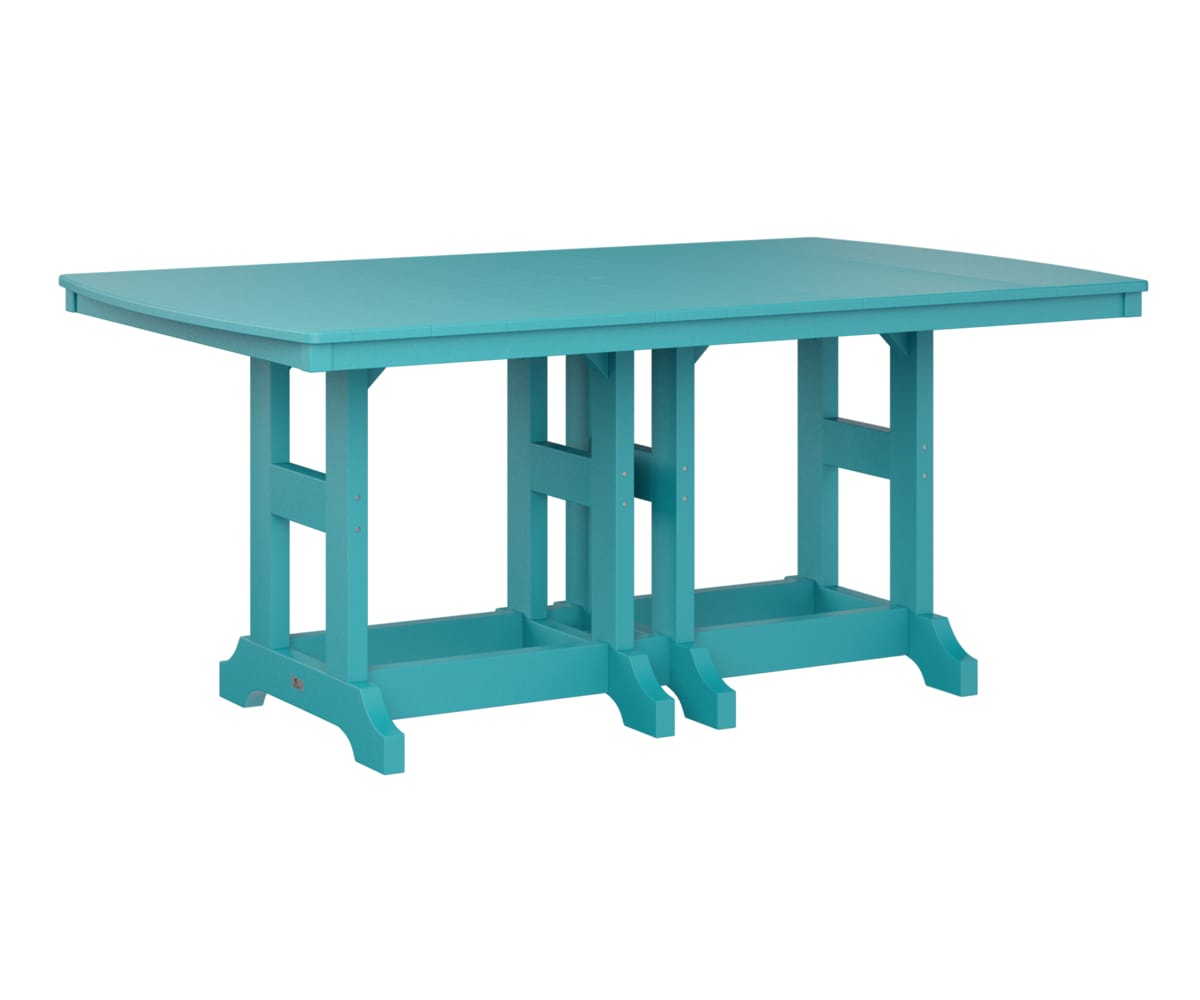 Berlin Gardens Classic Rectangular Poly Table & Bench Dining Set