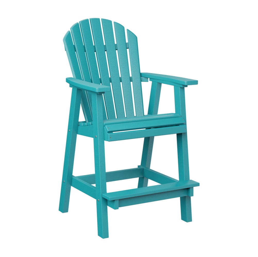Berlin Gardens Comfo Back Poly Lumber Bar Chair