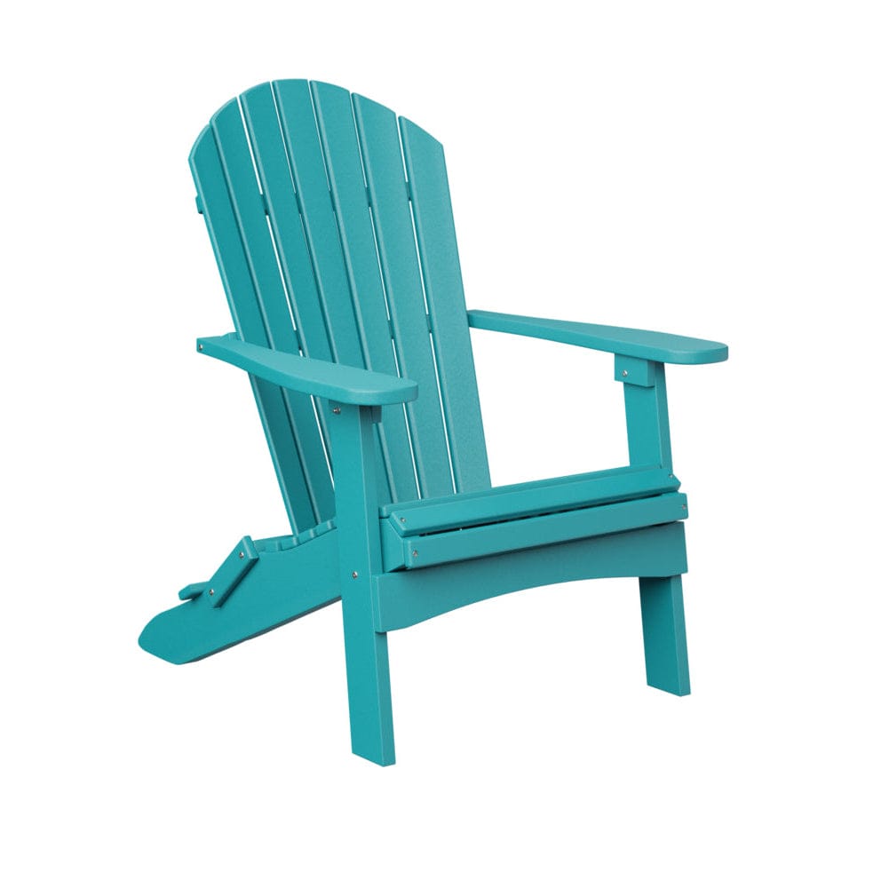 Berlin Gardens Comfo Back Poly Lumber Folding Adirondack Chair