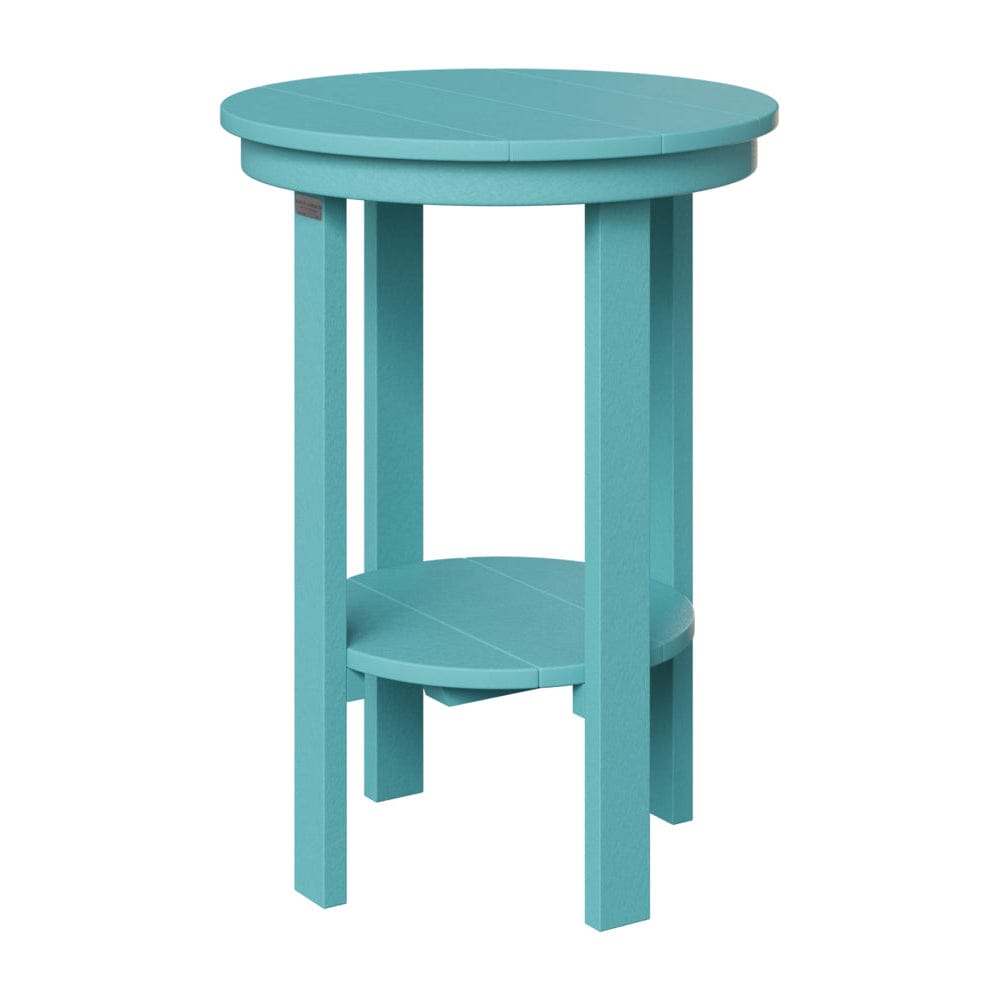 Berlin Gardens Poly Lumber Round End Counter Table