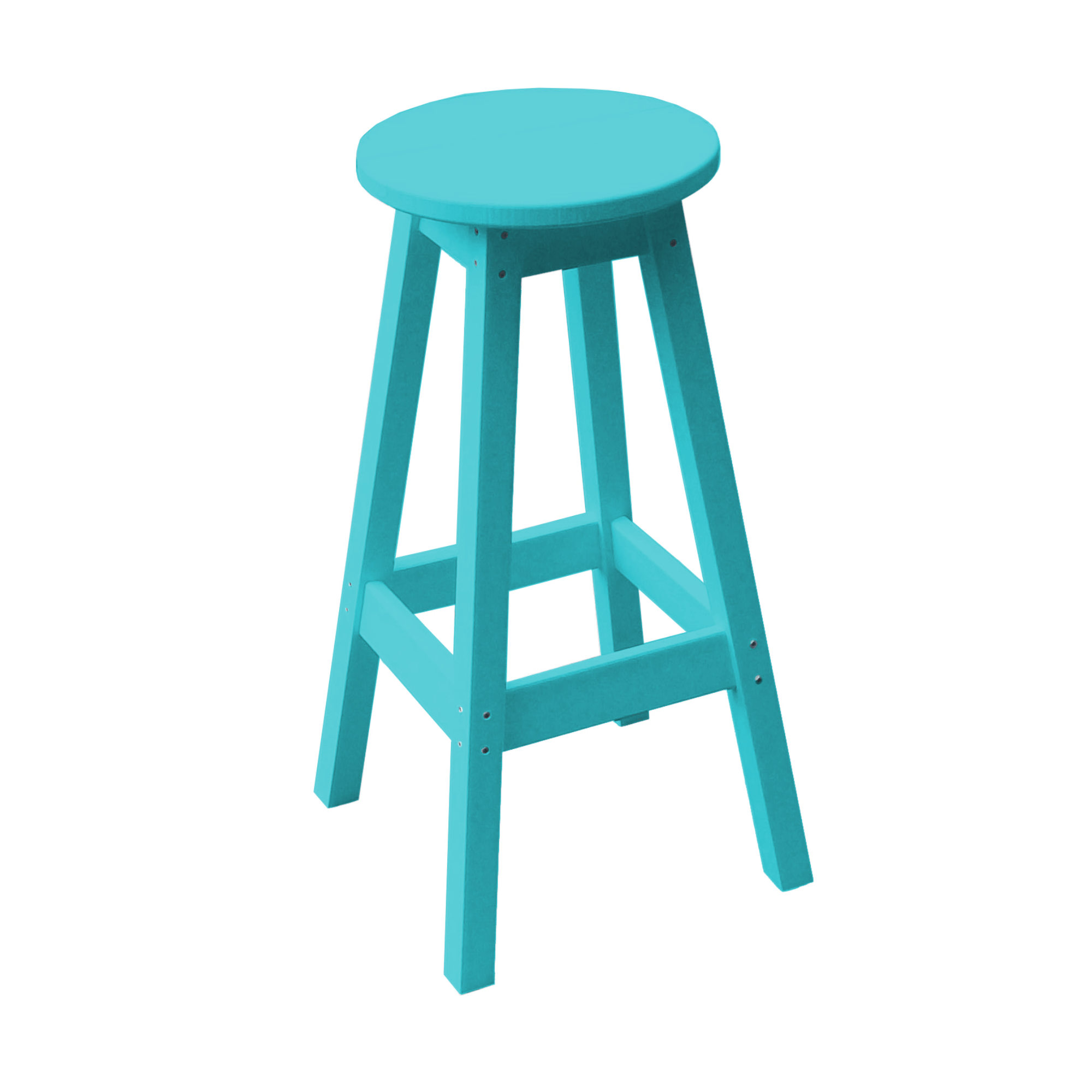 Keystone Amish Co. Poly Composite Round Bar Stool