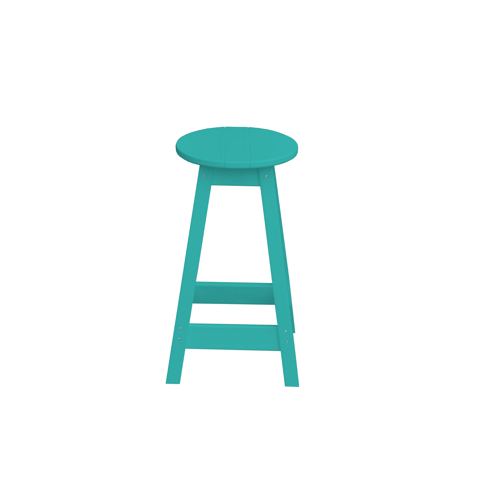 Keystone Amish Co. Poly Round Counter Height Stool