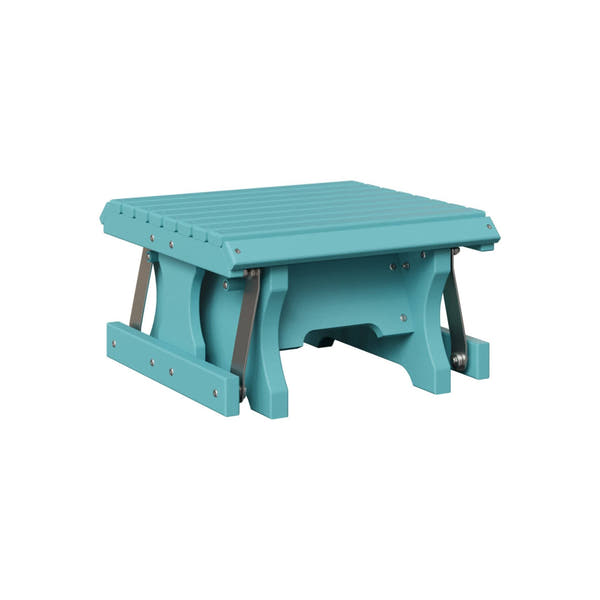 Berlin Gardens Poly Lumber Gliding Footstool
