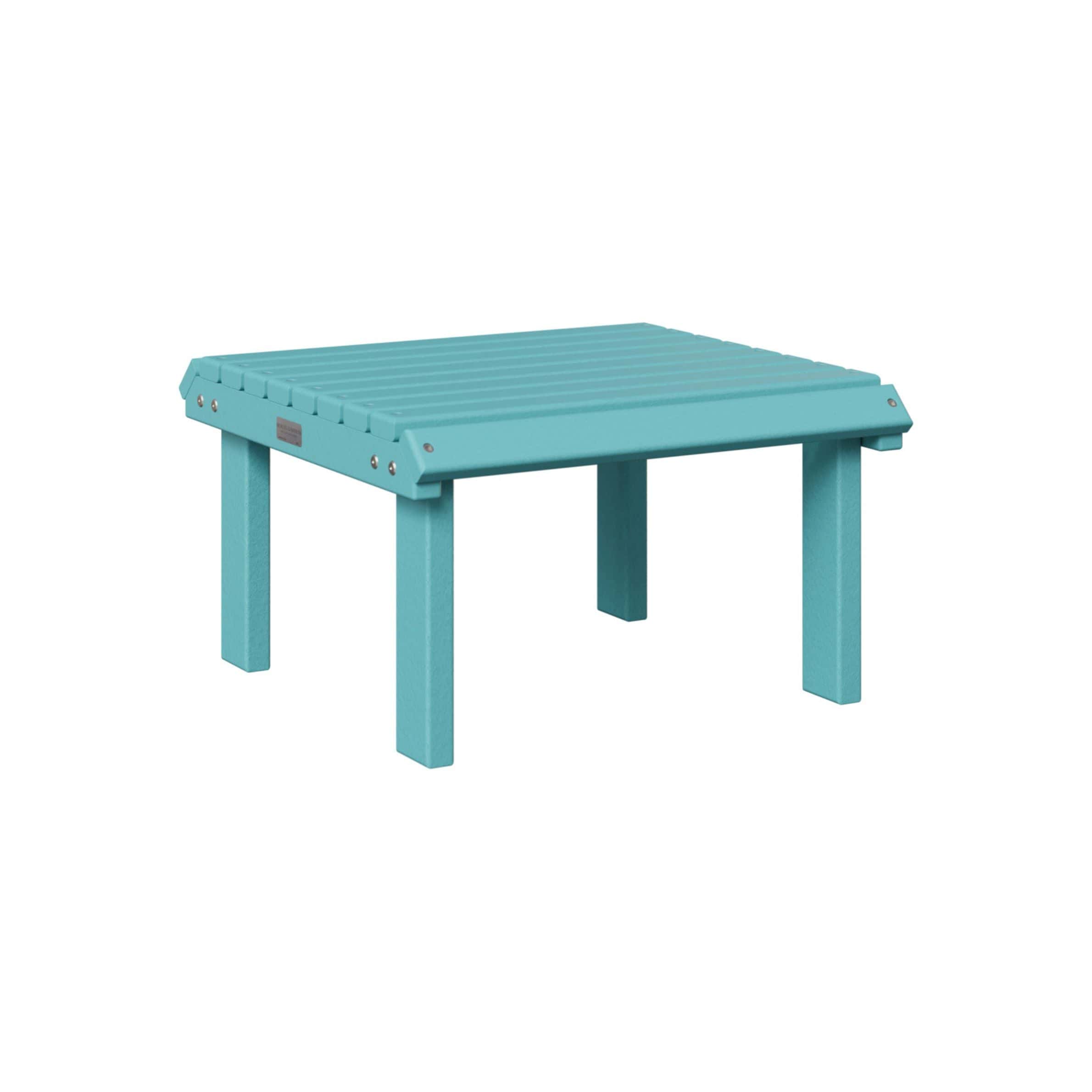 Berlin Gardens Poly Lumber Stationary Footstool
