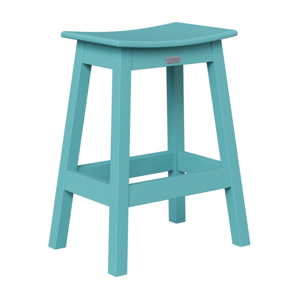 Berlin Gardens Saddle Poly Lumber Counter Stool
