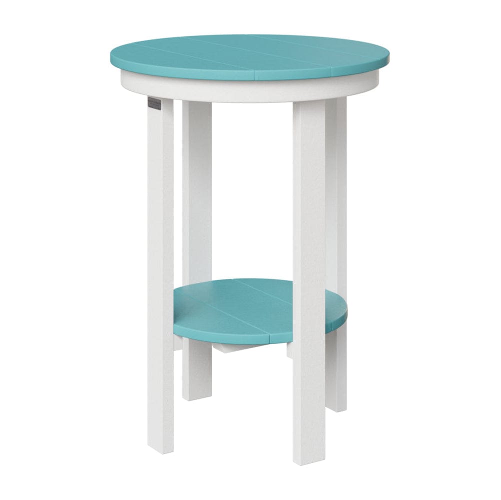 Berlin Gardens Poly Lumber Round End Counter Table
