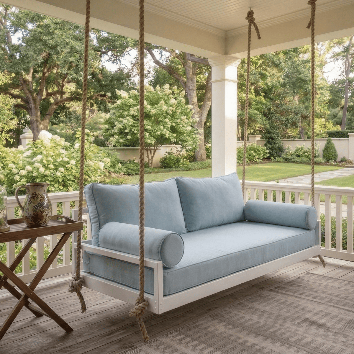 Atlantic Swing Co. The Palm Mahogany Swing Bed