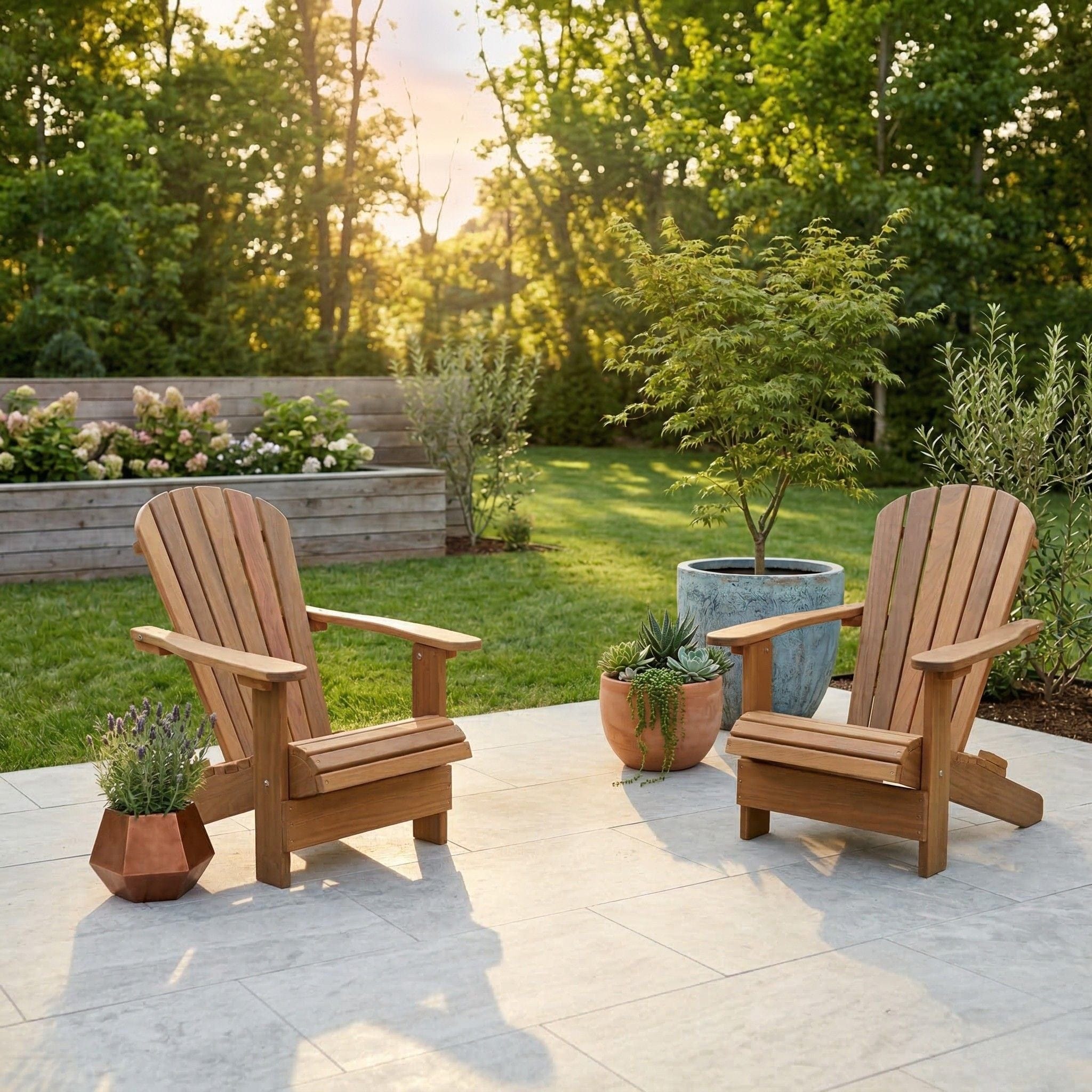Northgrain Furniture Avery Folding Adirondack Chair