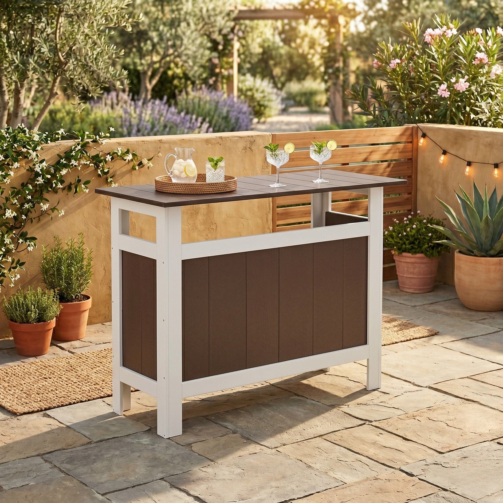 Berlin Gardens Poly Lumber Outdoor Bar