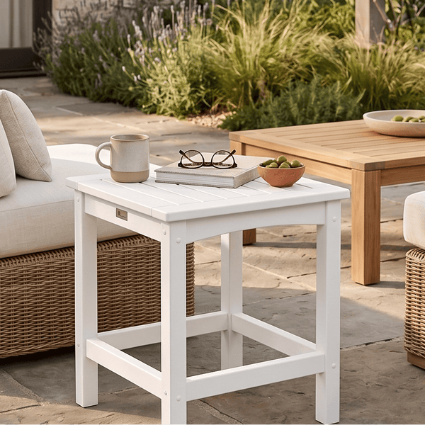 Berlin Gardens Camden Outdoor Poly Lumber End Table