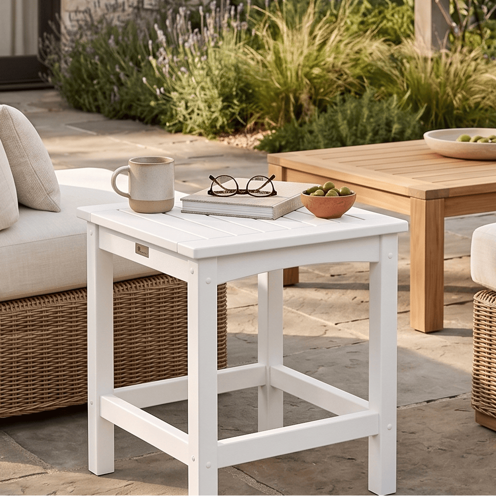 Berlin Gardens Camden Outdoor Poly Lumber End Table