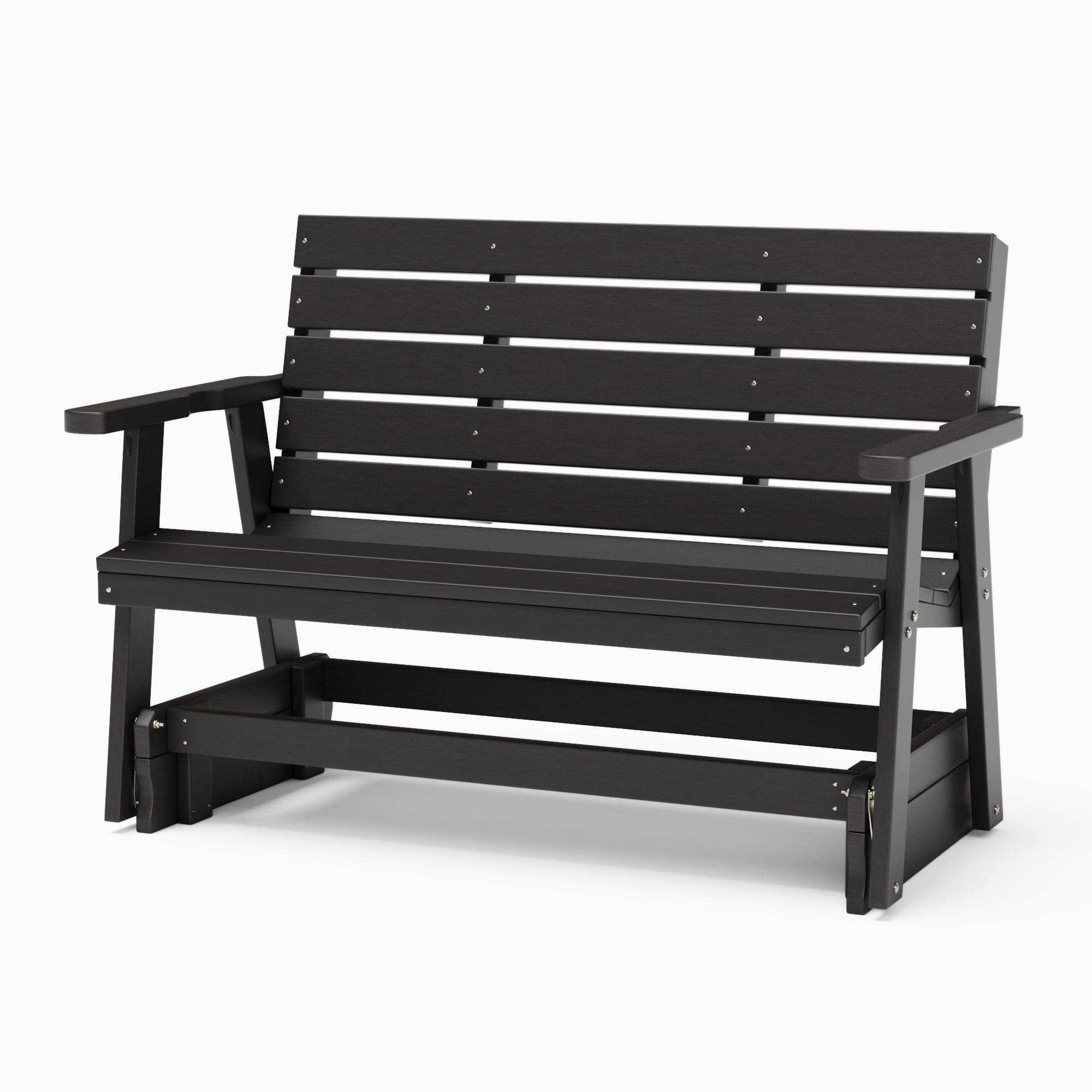 SimplyPoly Amish Made Signature Recycled Plastic Porch Glider