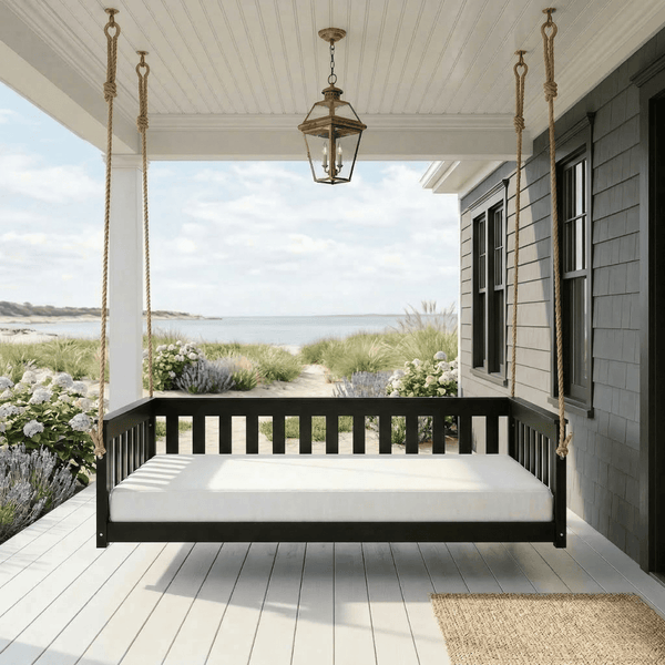 East Green Beckett Poly Composite Daybed Swing