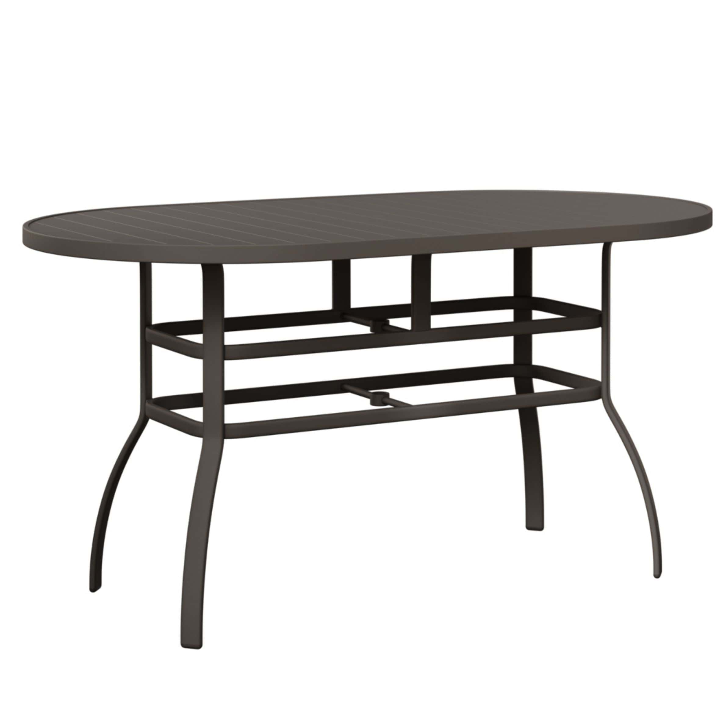 Berlin Gardens Murphy 76″ Aluminum Oblong Bar Table