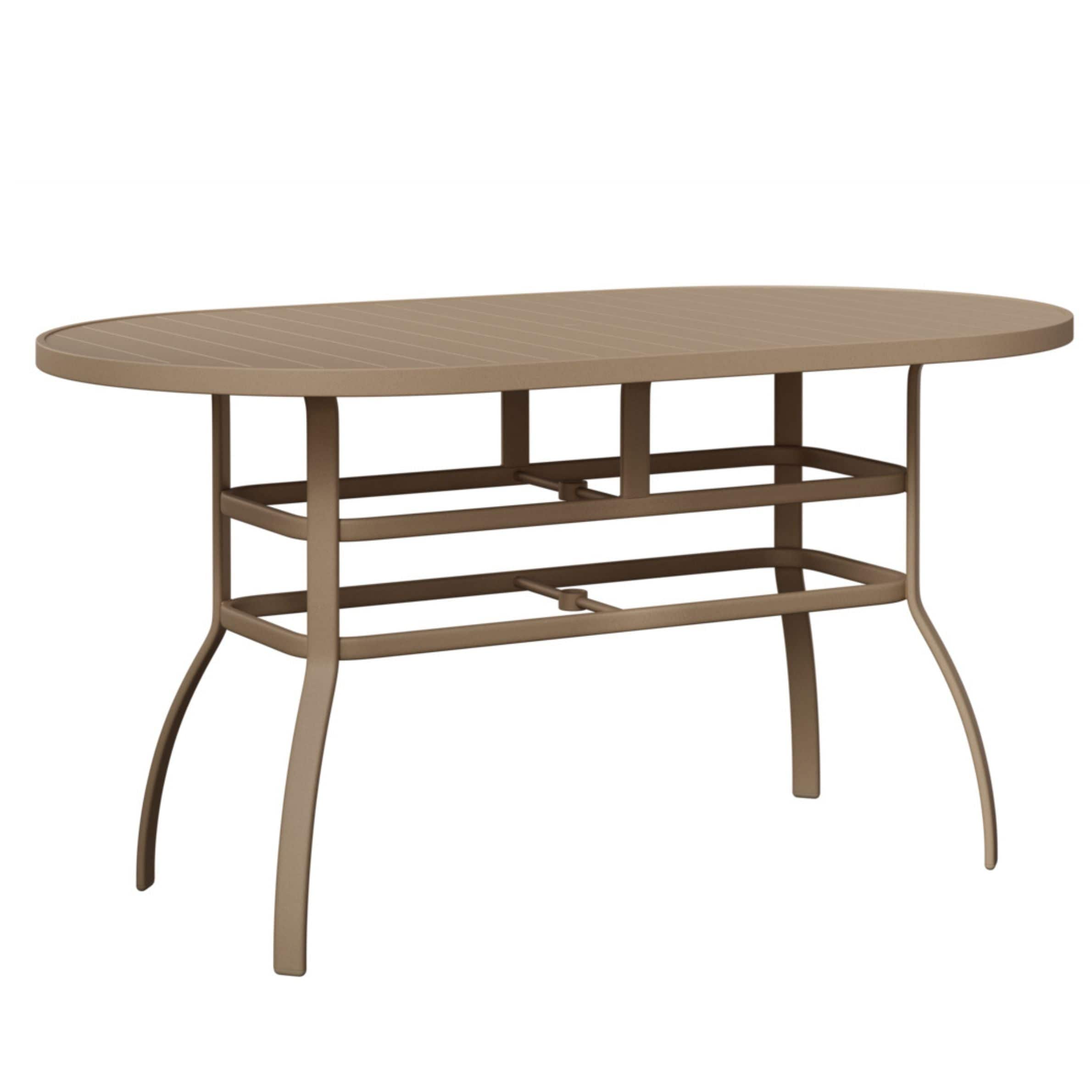 Berlin Gardens Murphy 76″ Aluminum Oblong Bar Table