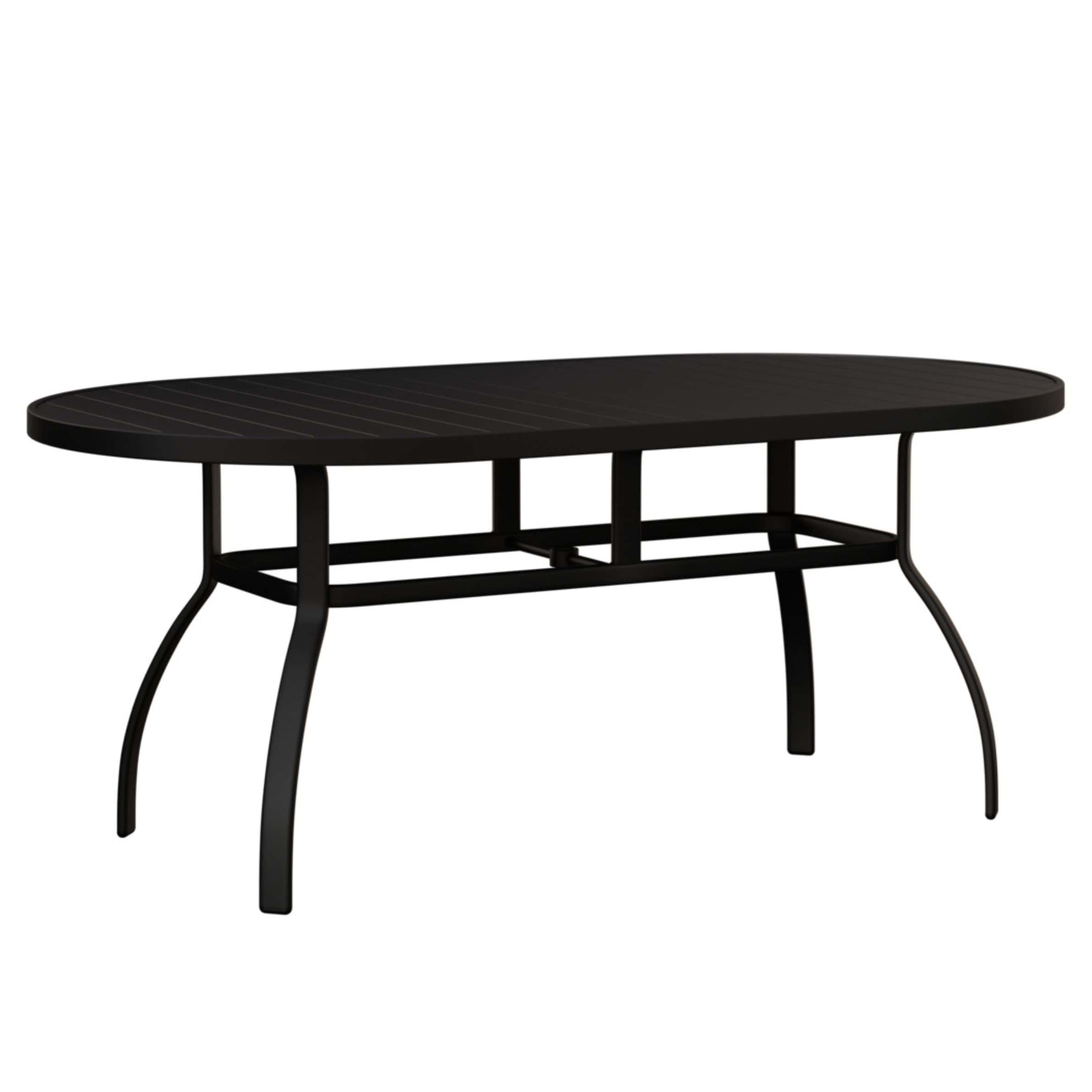 Berlin Gardens Murphy 76″ Aluminum Oblong Dining Table