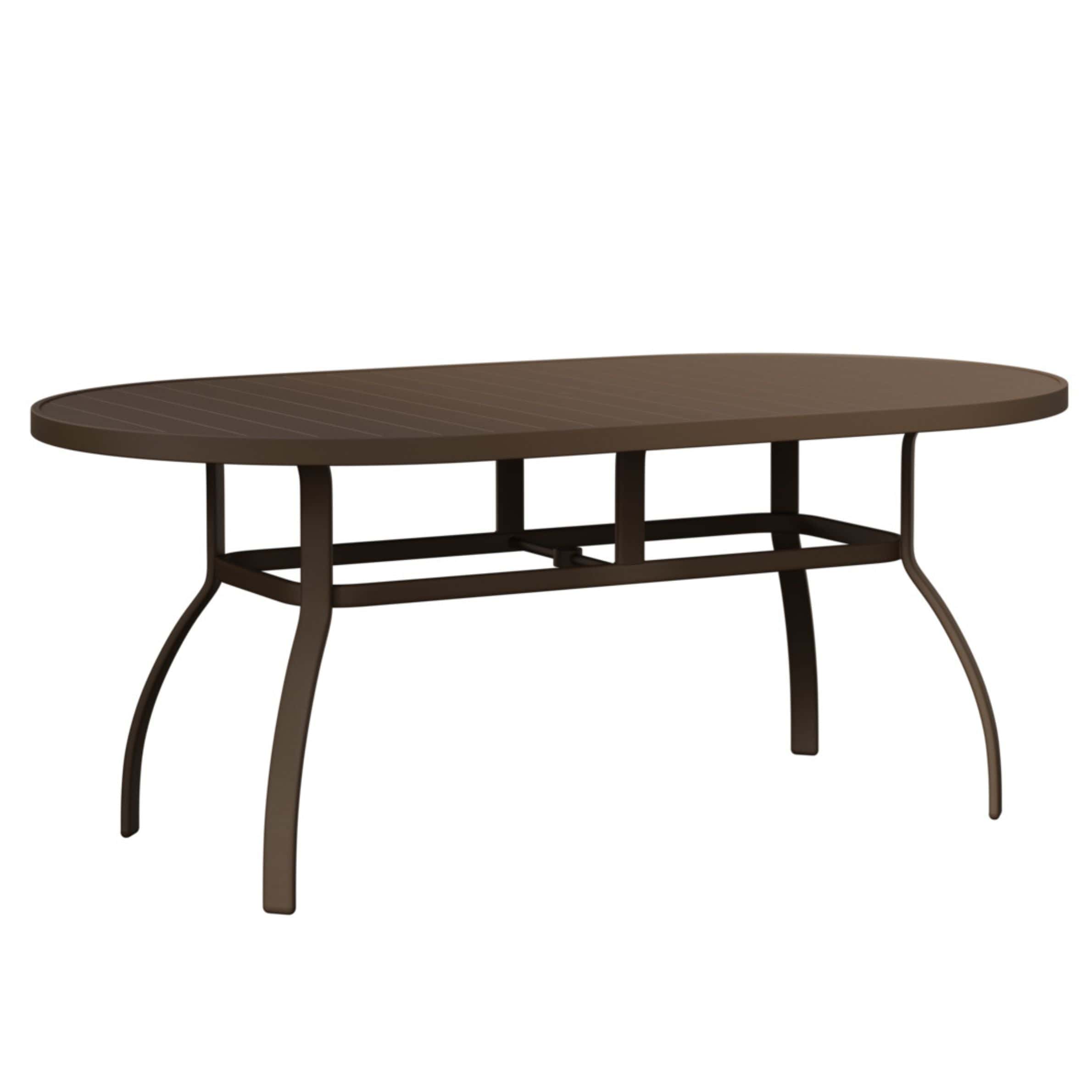 Berlin Gardens Murphy 76″ Aluminum Oblong Dining Table