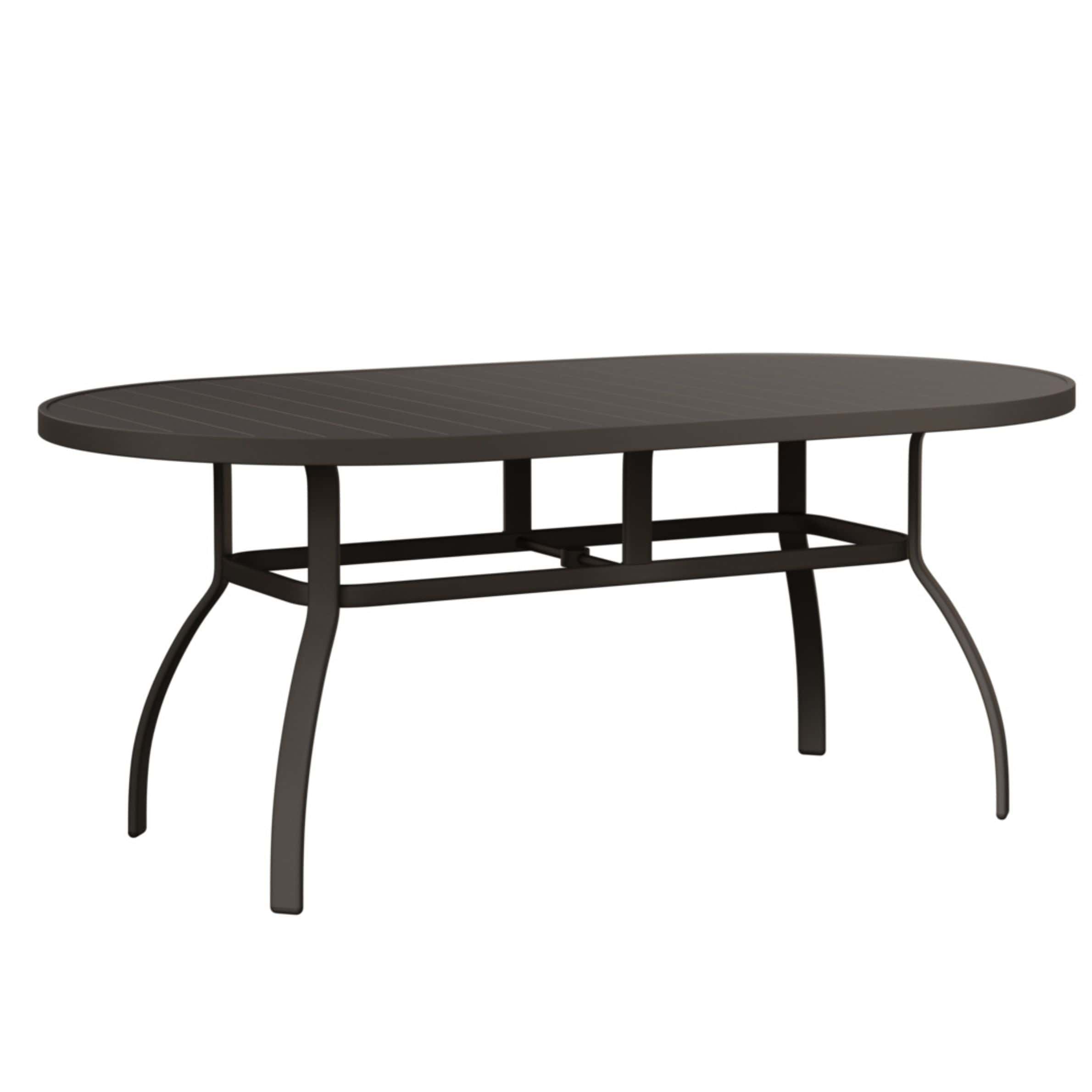 Berlin Gardens Murphy 76″ Aluminum Oblong Dining Table